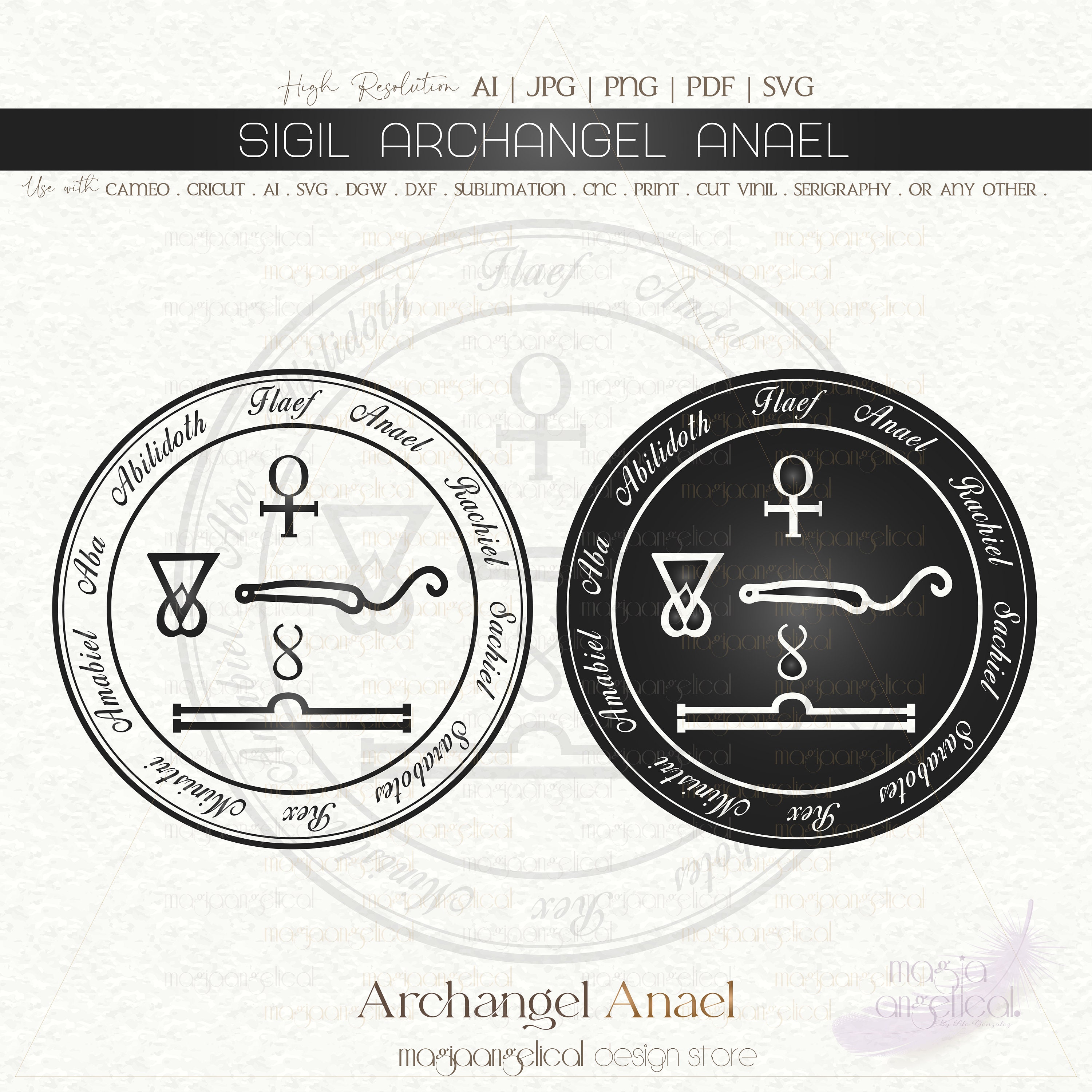 Sigil Archangel Anael + Bonus GIFT - Etsy