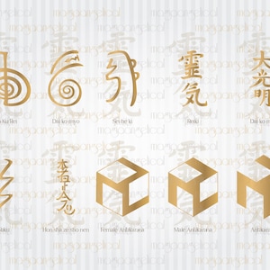 Reiki-Symbole Vektor Heilsymbole, Symbol Reik, AI, svg, dwg, pdf, jpg, png, Cameo, CNC, Angelic Reiki, Usui Reiki, Schutz