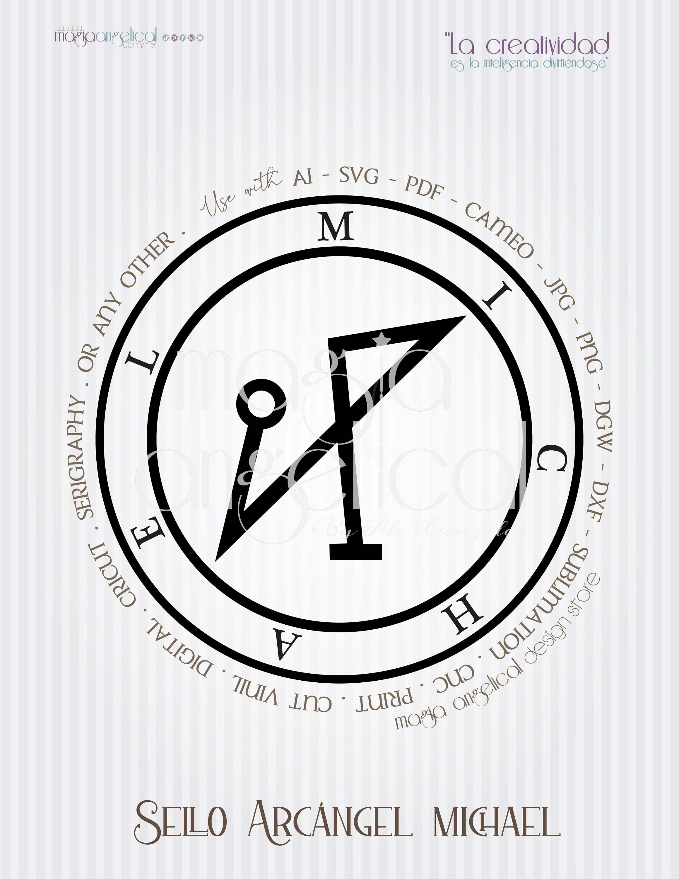 Archangels, Runes, Sigil, Seal Uriel, Raphael, Michael