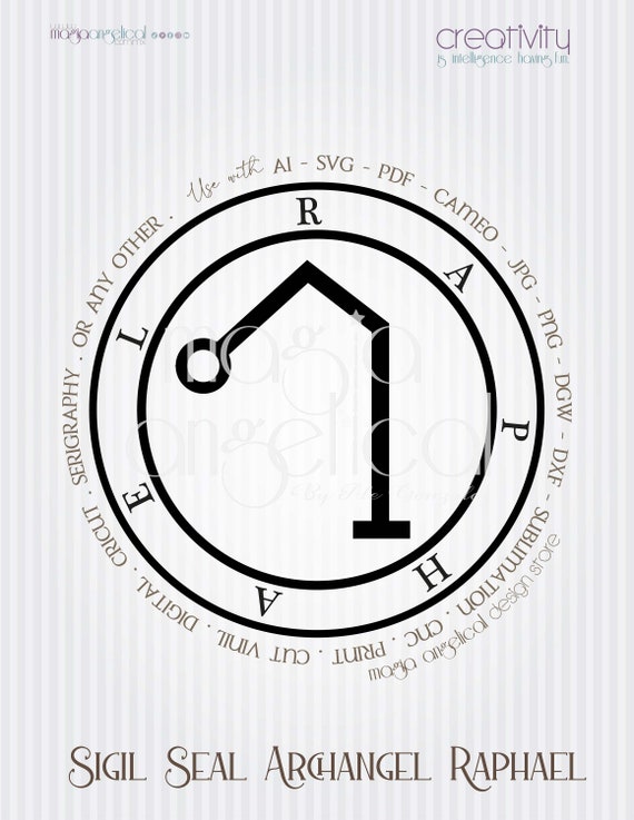 Archangels, Runes, Sigil, Seal Uriel, Raphael, Michael
