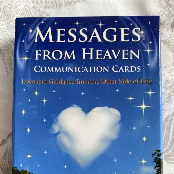 Messages From Heaven: Communication Cards - Jacky Newcomb - Angels - Spirit Guides - Ancestors - Love and Guidance - Spirit World - Oracle