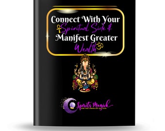 Połącz się ze swoją duchową stroną i zamanifestuj większe bogactwo - PRAWO PRZYCIĄGANIA - Manifestuj pieniądze - Ebook o manifestacji - Obfitość finansowa