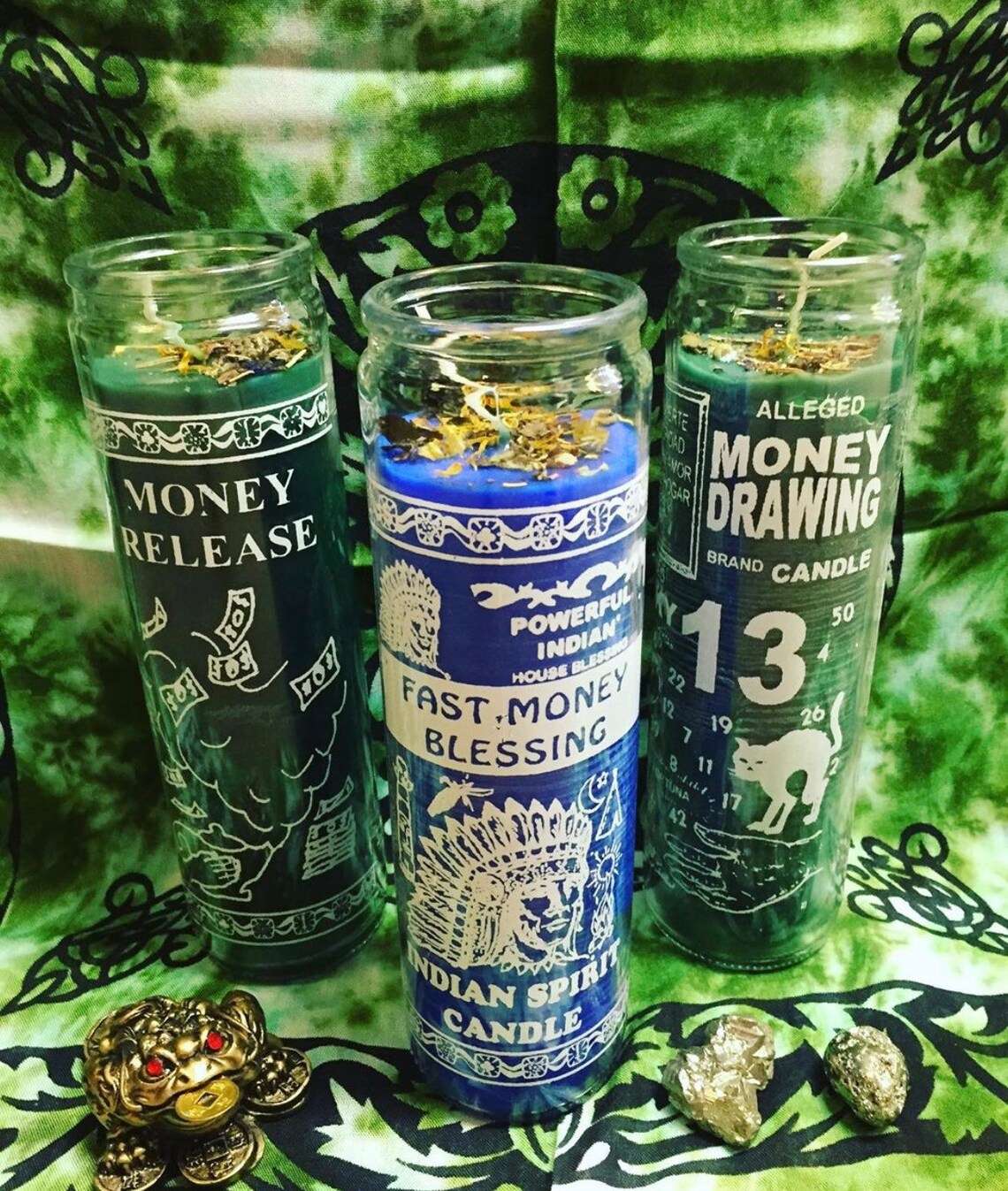 CANDLE BURNING SERVICE w Candle Reading Setting Of The Etsy