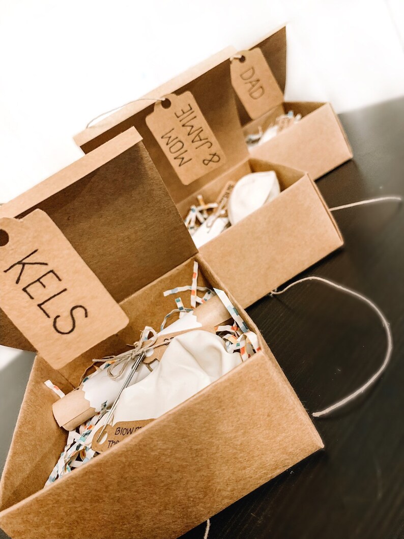 Baby Announcement Gift Box / Gender Reveal / Kit / New Baby / Etsy