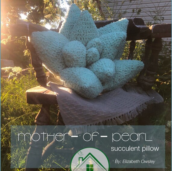 succulent pillow pattern