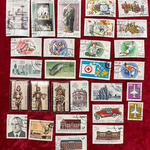East Germany (DDR) stamps - Lot 038 consists for 27 different stamps from 1987