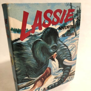 1967 A BIG LITTLE Book - Lassie - Adventure in Alaska - no. 4 - Whitman Publishing