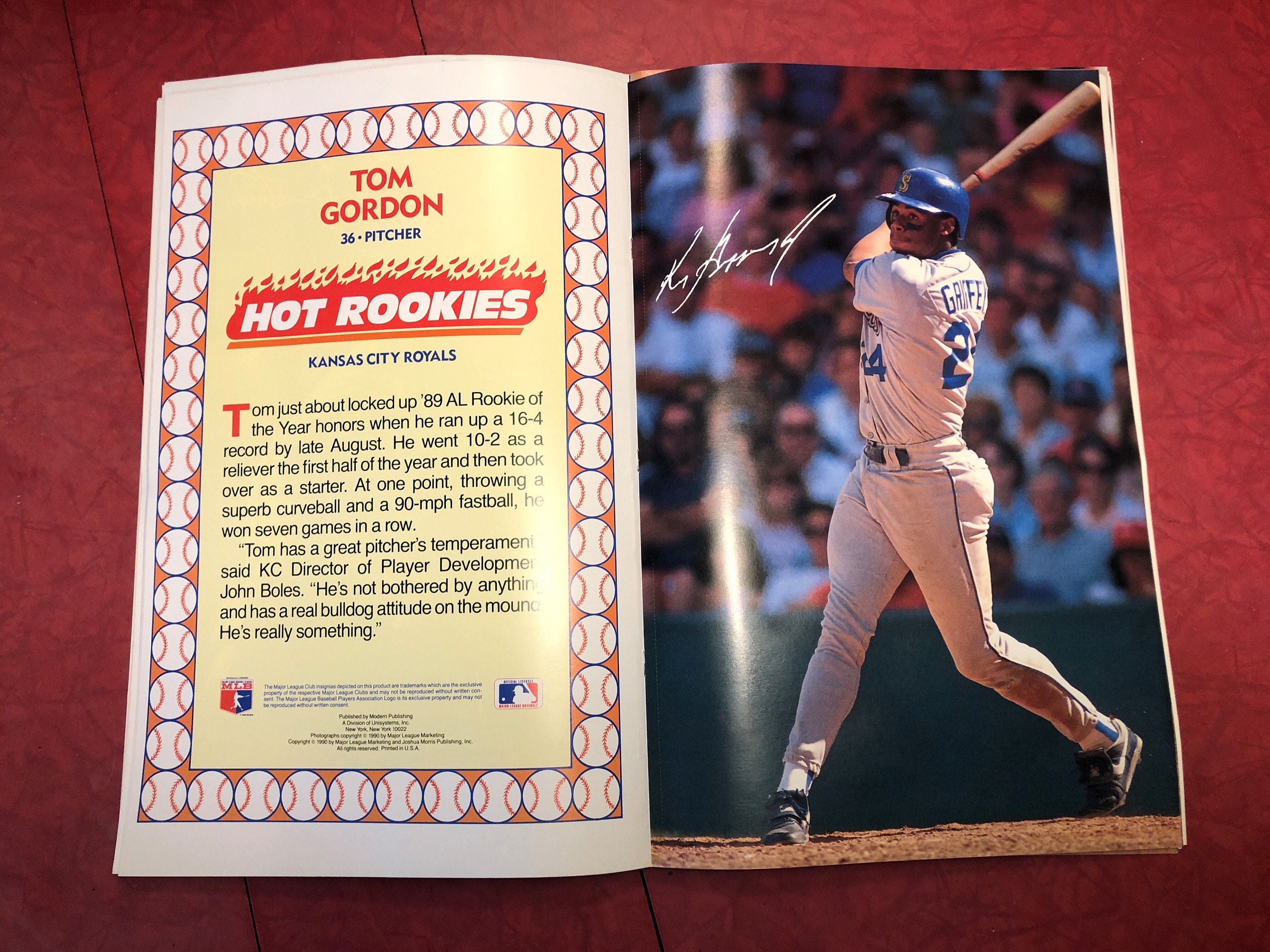 Set of 4 1990 Major League Baseball Poster Book Albums Hot Etsy UK