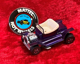 Hot Wheels Red Line Vtg Car Redline Mattel 1967 Deora Blue Aqua
