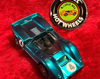ミニカー Hot Wheels McLaren M6A 1968 Redline 1968 Hot Wheels Mclaren M6a Vintage Diecast - Etsy