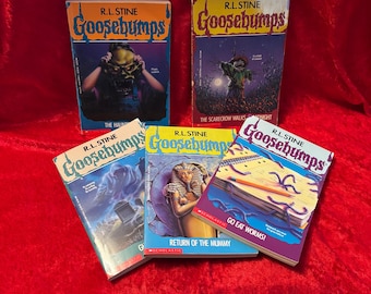 GOOSEBUMPS Paperback books- set of 5  - nos. 11, 20, 21, 22, 23 - 1994