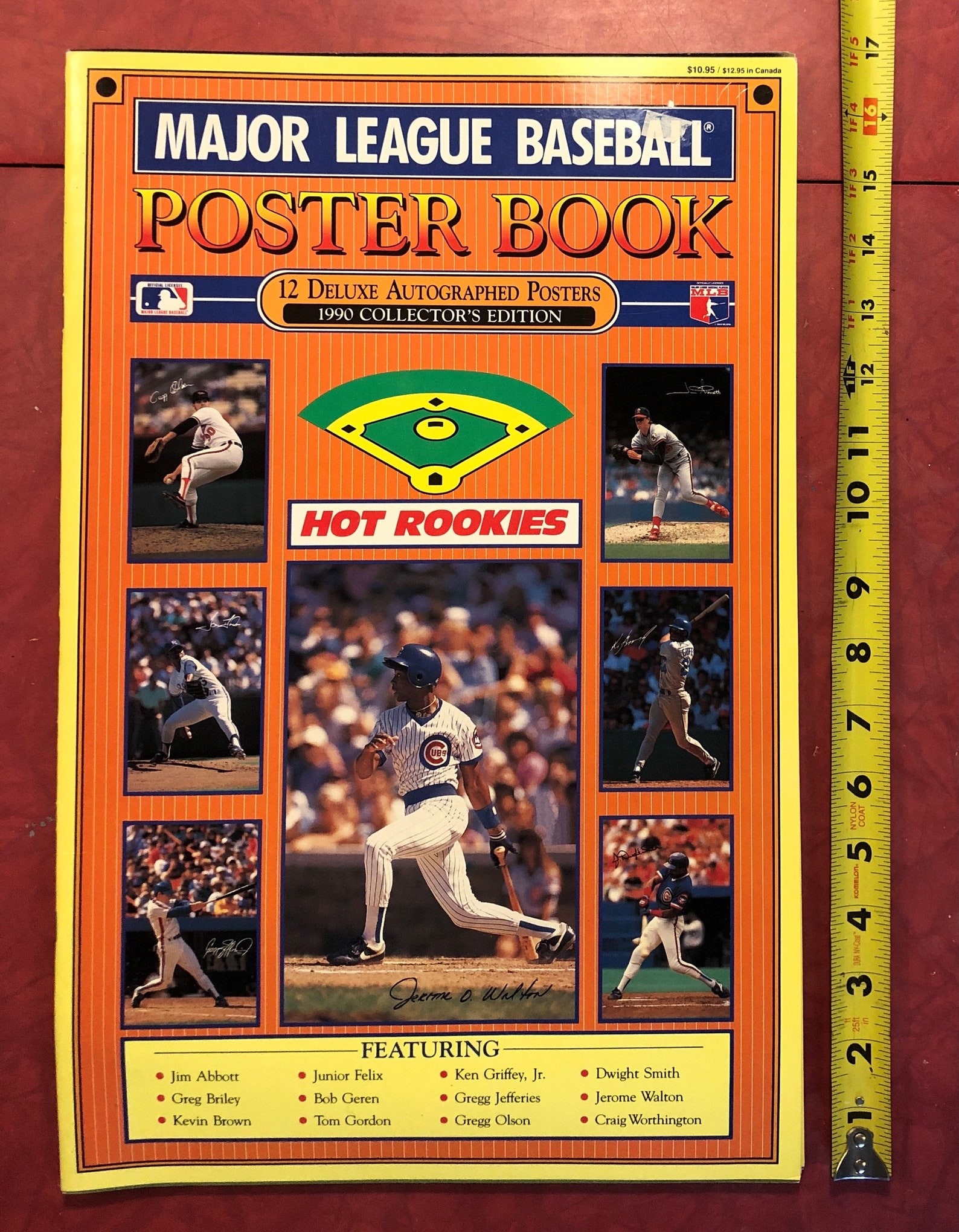Set of 4 1990 Major League Baseball Poster Book Albums Hot Etsy UK