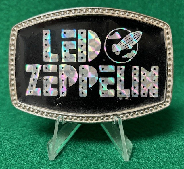 Led Zeppelin Belt Buckle 1978 Original and Vintage - Main Image