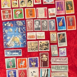 East Germany 1971 Stamp lot - 47 different stamps - Lot 015