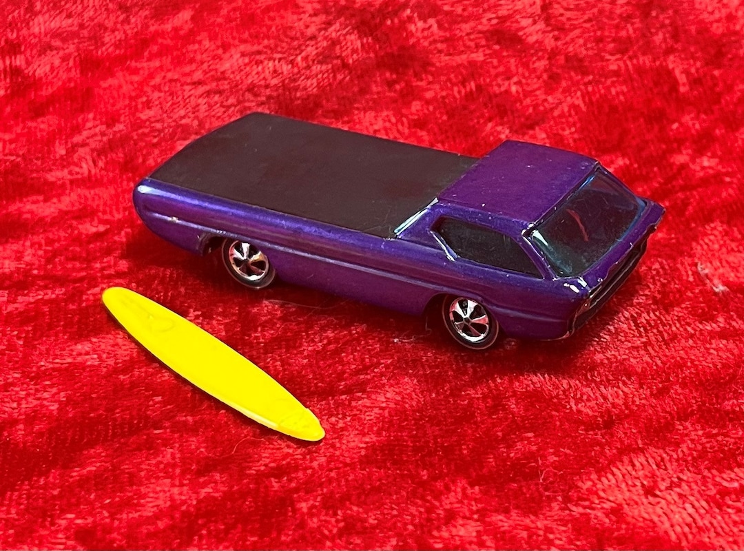 1967 Redline Hot Wheels Deora Purple, With One Original Surf Board Etsy
