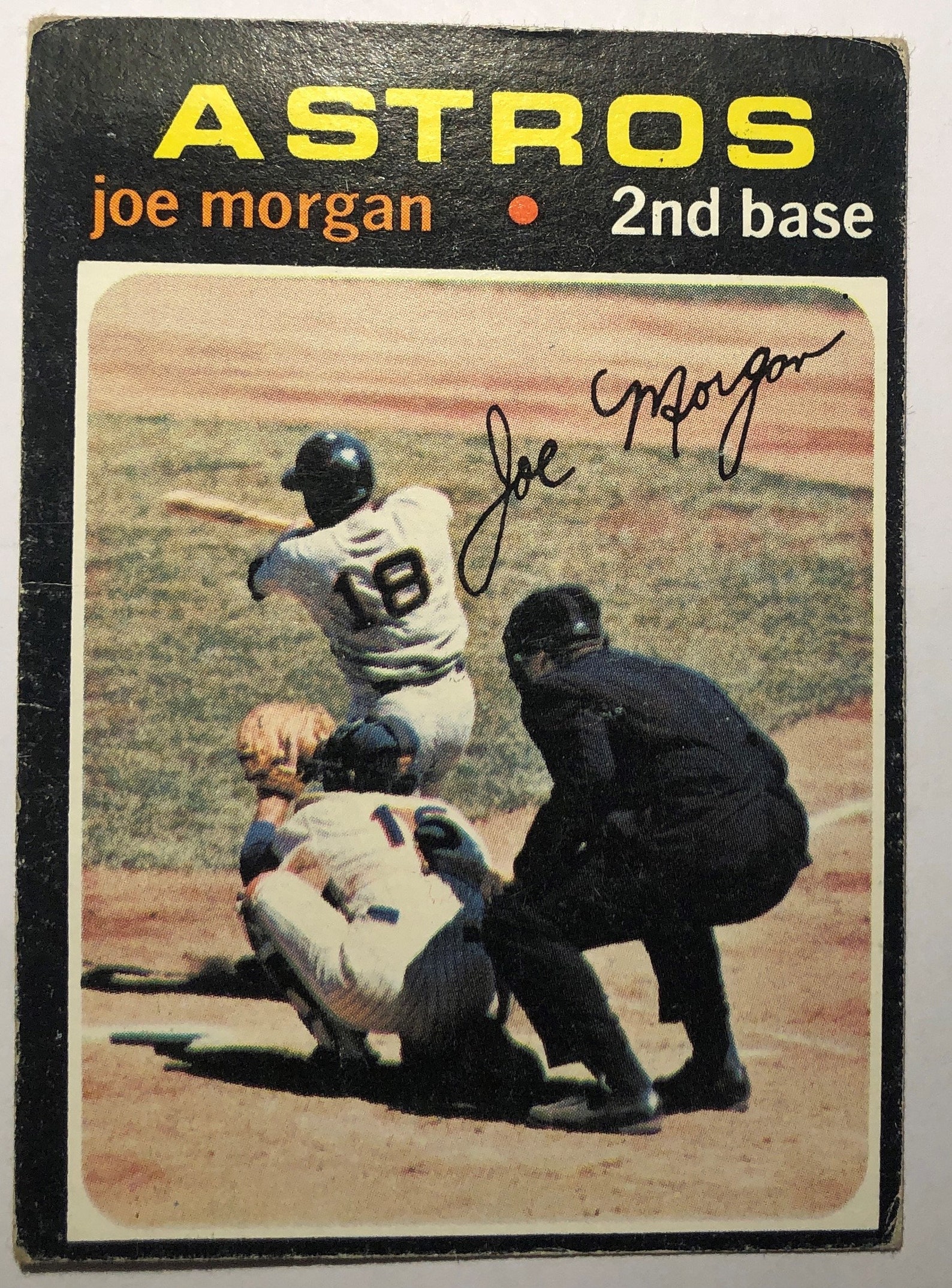 1971 TOPPS Joe Astros 264 Baseball Card Etsy