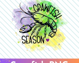 Langusten PNG Design für Sublimation - Langusten Saison - Langusten Kochen - Langusten Shirt - Mardi Gras Langusten - Clipart - Sublimation tumbler