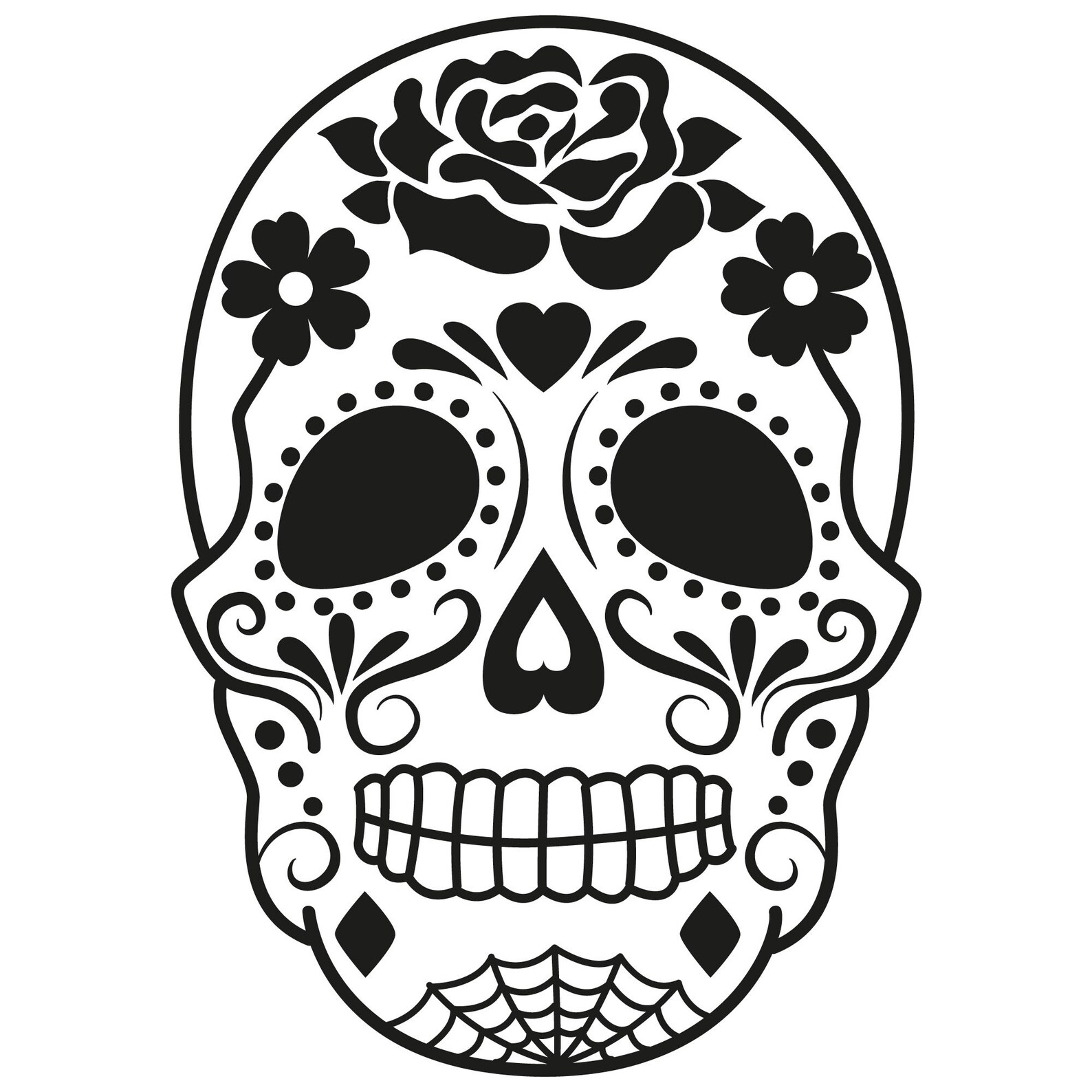 Free Skull SVG For Cricut