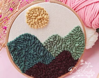 Embroidery Kit For Kids Cheloment 3-in-1 Punch Needle Kits For ...