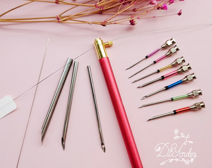 Beginner's Guide to Punch Needle Embroidery, Instruction PDF With