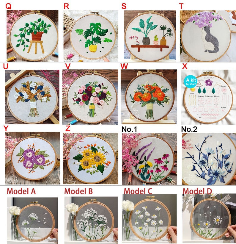 10 Embroidery Sampler Kits For Beginners - Makenstitch