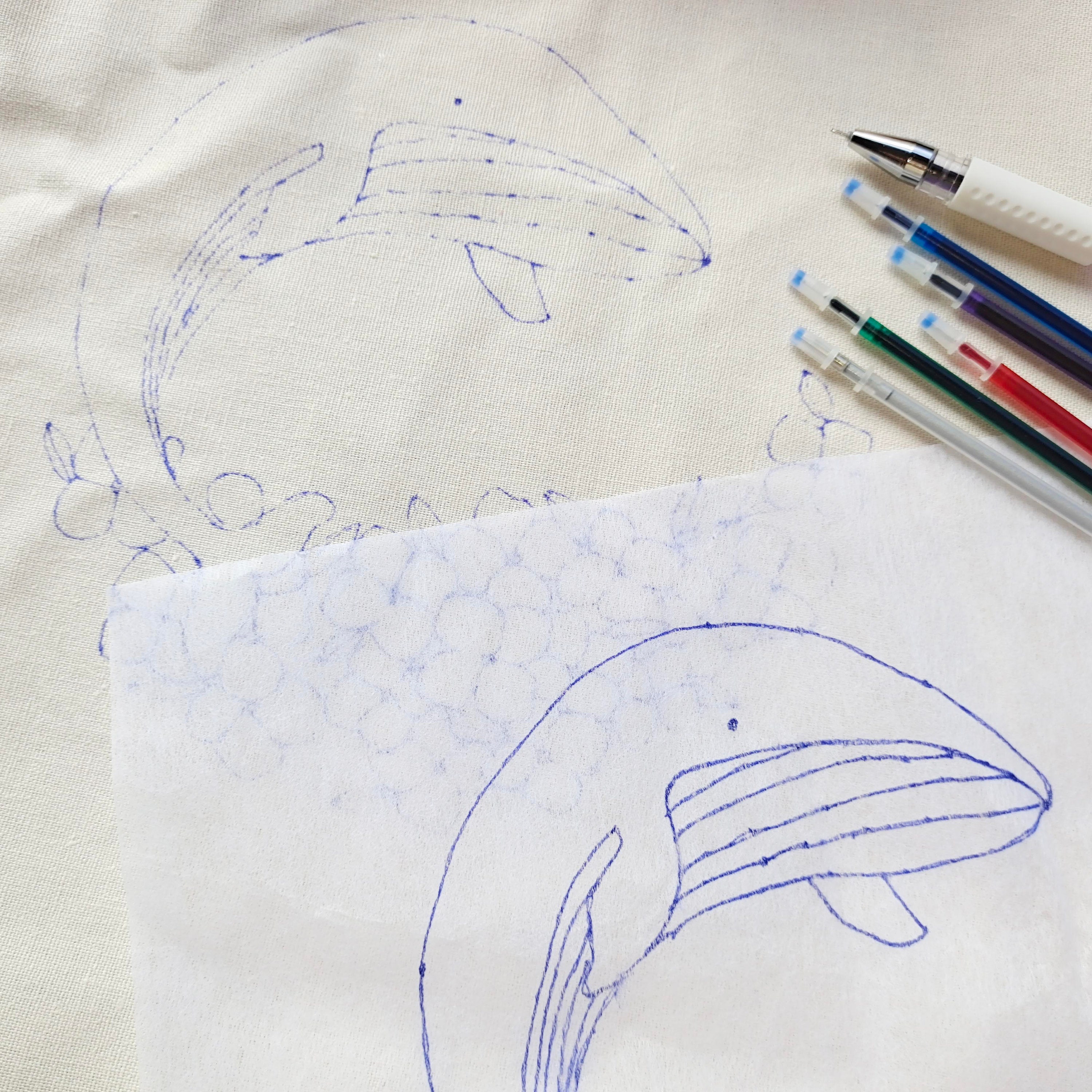 Embroidery Transfer Paper: DIY Pattern Tracing (10x10 Inch) - Etsy
