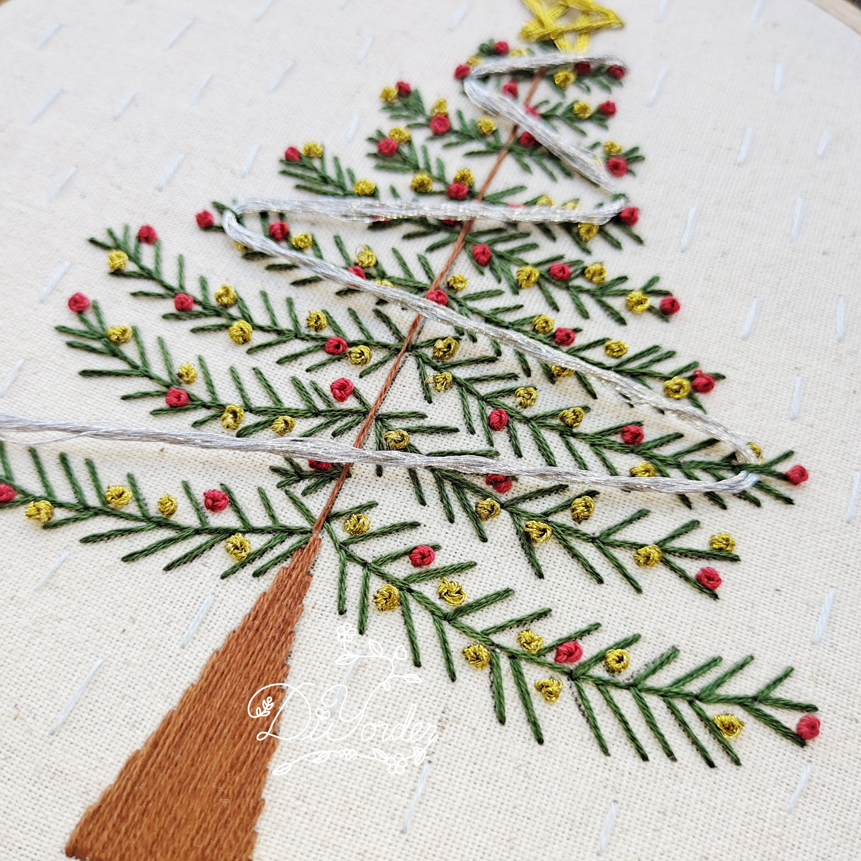 Geborduurde kerstkaarten bij ontmoetingsuurtje - T w e e d e h a n d s w e r k Geborduurde kerstkaarten bij ontmoetingsuurtje - T w e e d e h a n d s w e r k