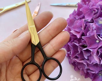 Rainbow and Rose Embroidery Scissors: Craft Floss Thread Scissors