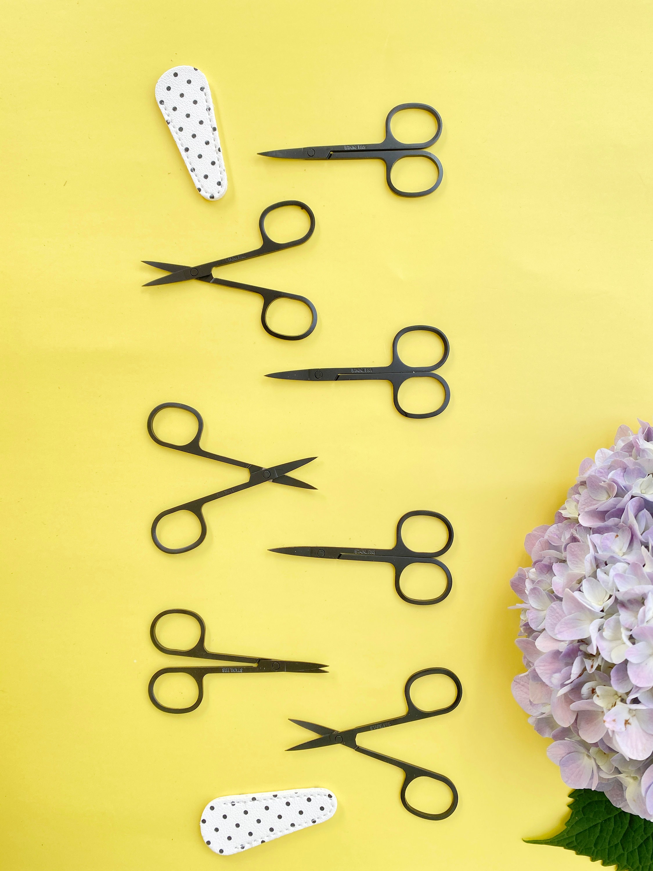Black color Craft Scissors, Embroidery Scissors, Easy Scissors, Handmade Scissors Scissors, Floss Scissors, Thread Scissors-little Scissors
