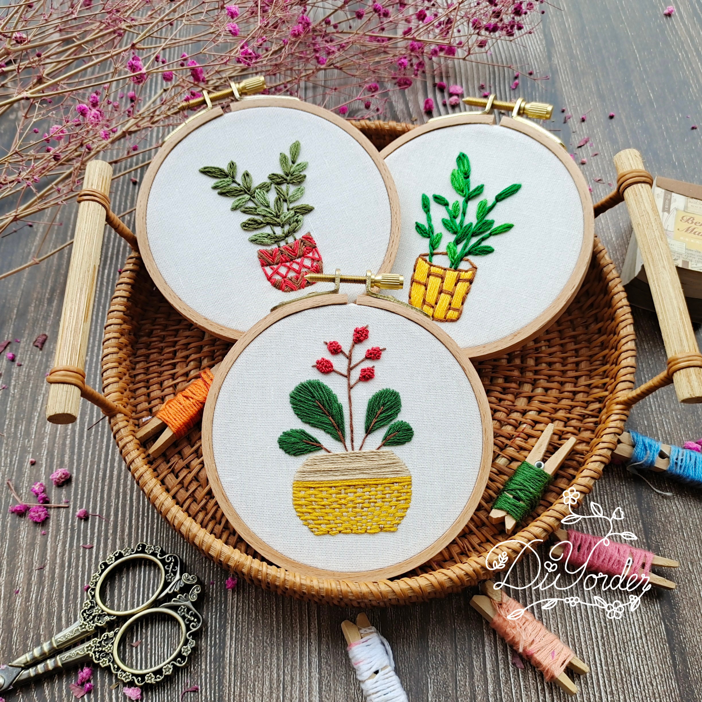 Coffee Beginner Embroidery Kit-embroidery Starter Kit-embroidery Beginner  Kit-embroidery Pattern-birthday Gift-handmade-gift to Her-gifts 