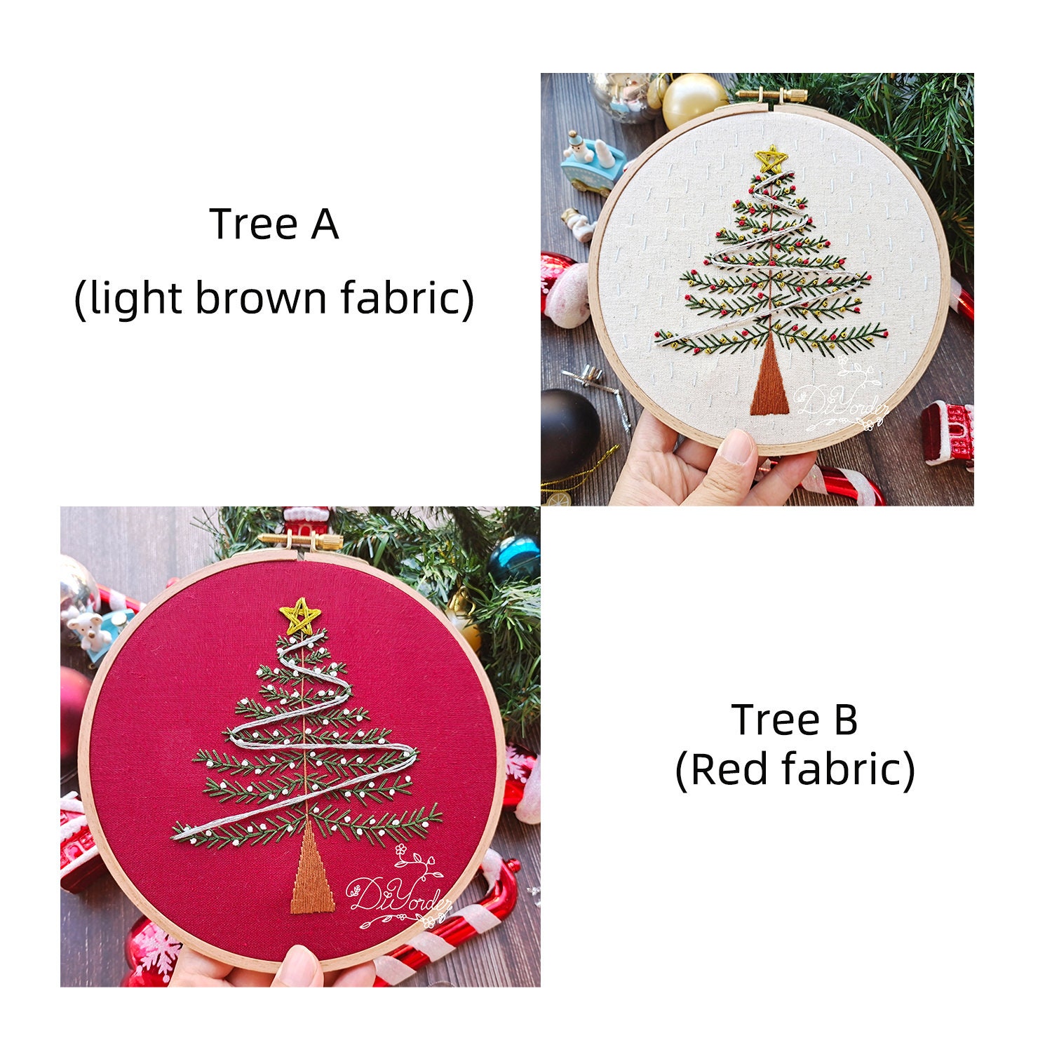 Weihnachtsstickset