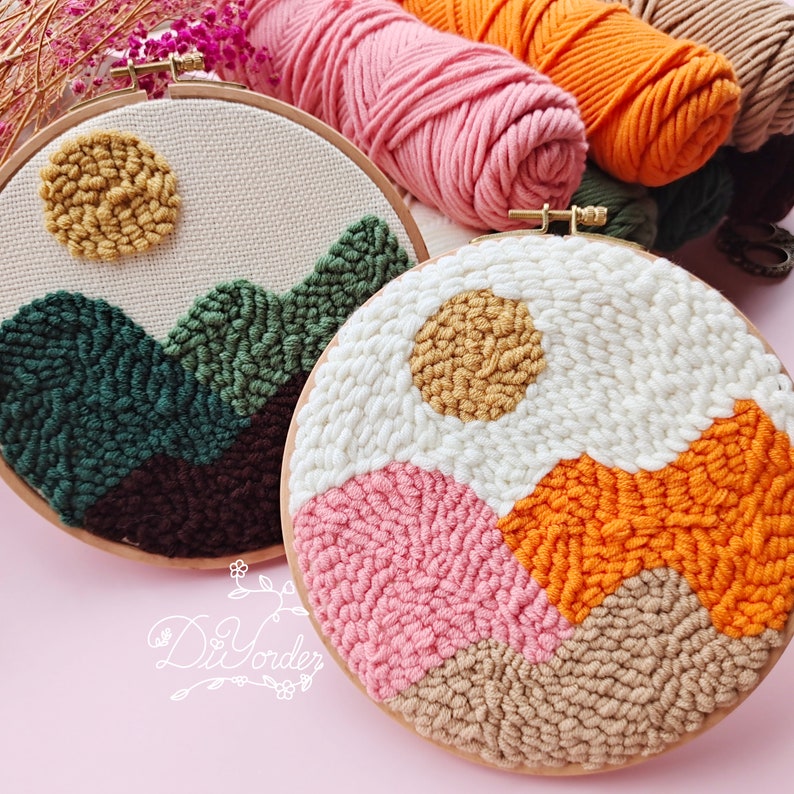 Punch Needle Kit for Beginner Beginner Punch Needle Kit With Etsy