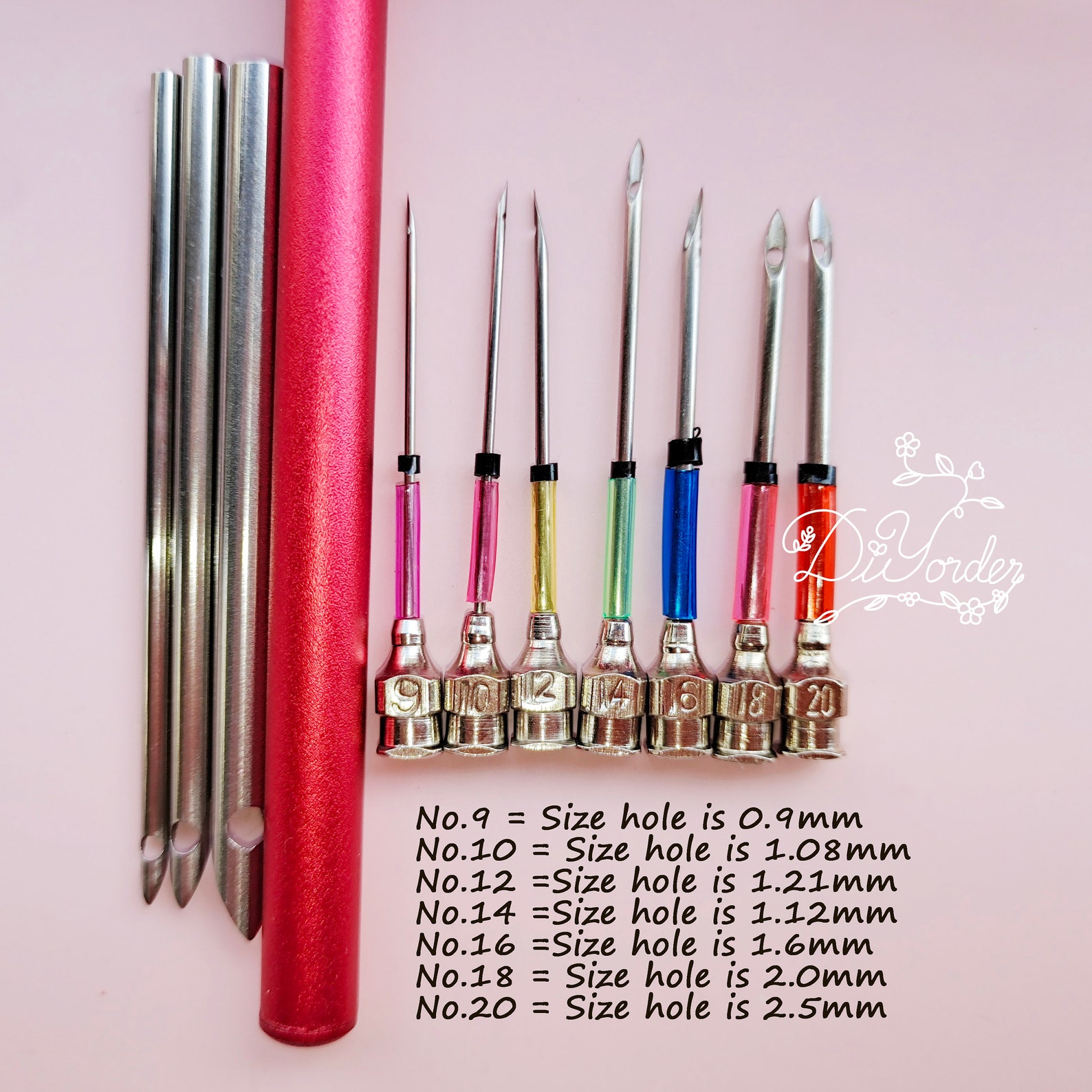 10 Size Punch Needle Kit Punch Needle Kit Punch Needle Etsy