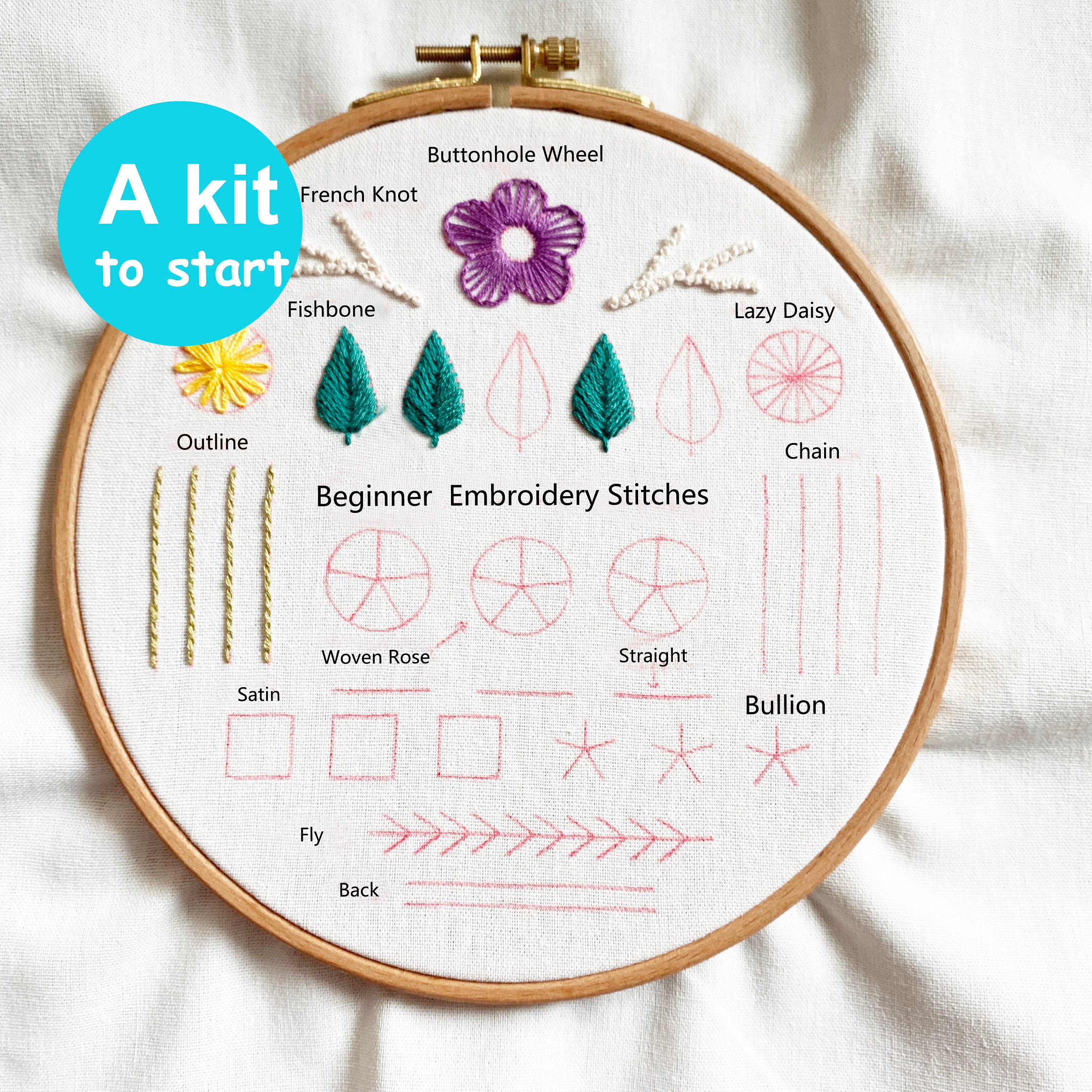 Bunka Embroidery Kits for sale Only 3 left at 70