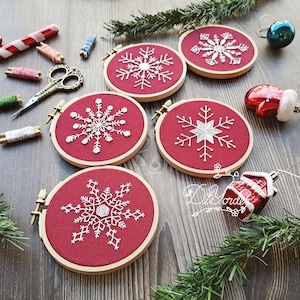 Christmas Tree Ornament Kit, embroidery kits, Christmas ornament set,DIY Christmas gift ,Christmas design,Christmas Ornaments, Birthday Gift