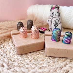 Cute Sewing Thimble Finger Protector- Embroidery Needlework Metal Brass Sewing Thimble -Sewing Tools Accessories-Finger protect