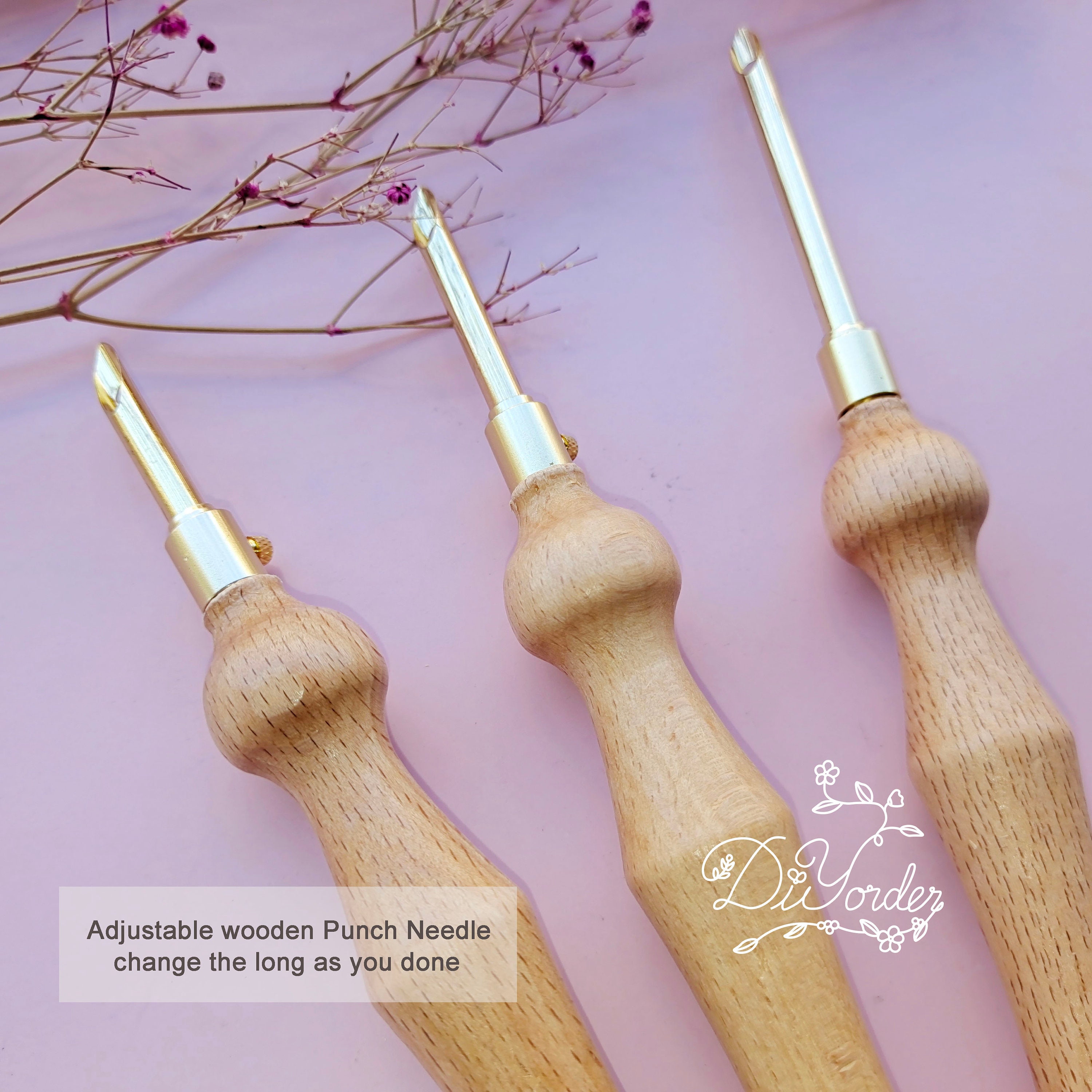 Craft Boutique - Wooden Punch Needle Tool (Adjustable or Standard) – CRAFT  BOUTIQUE