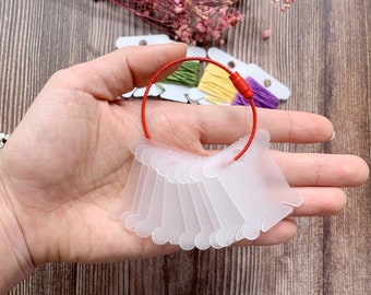 Plastikspulen: Stickgarn-Organizer-Tool