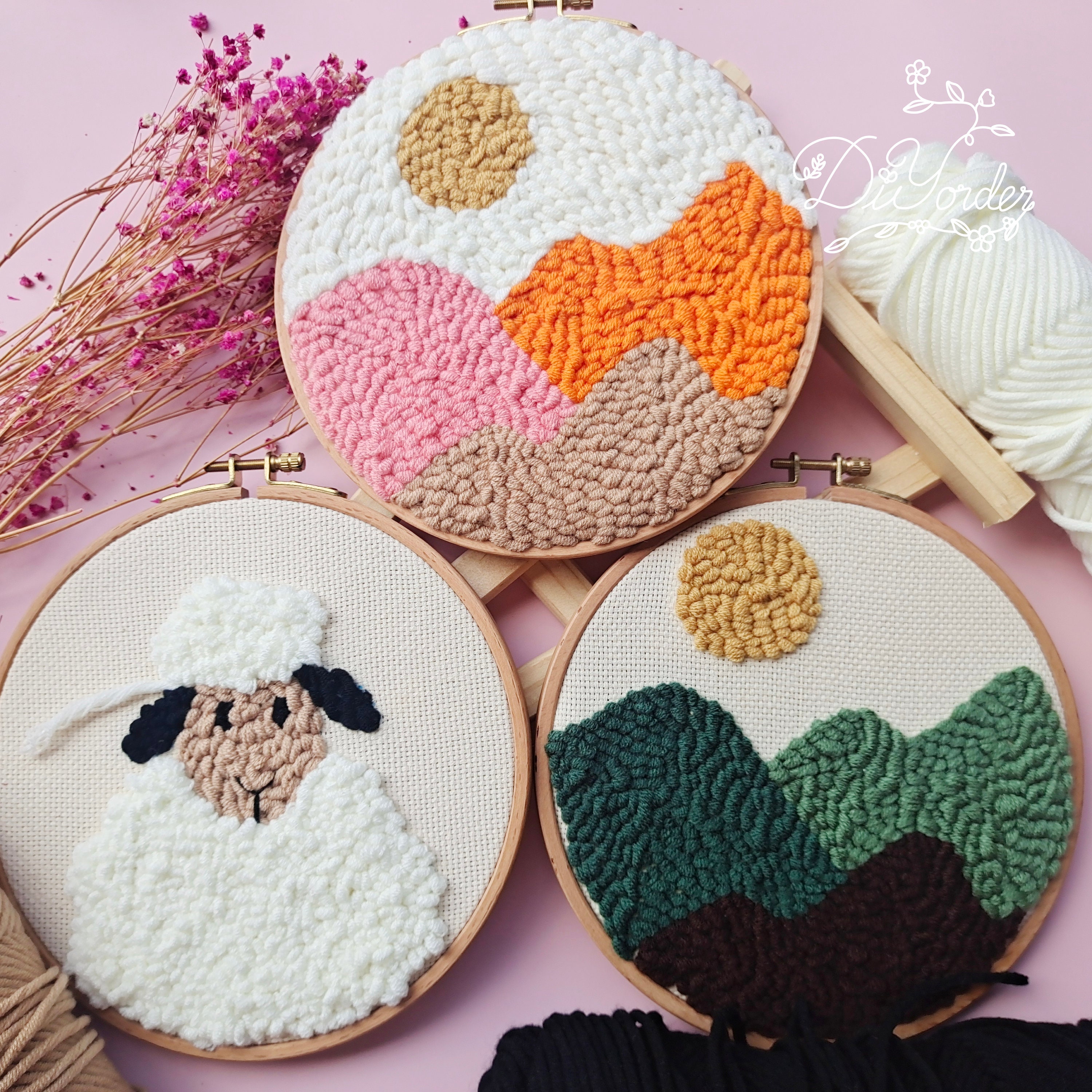 Punch Needle Kit for Beginner Beginner Punch Needle Kit With Etsy Canada