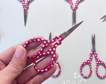 Red Scissor, Craft Scissors, Scissors Embroidery Scissors, Easy Scissors, Handmade Scissors Scissors, Floss Scissors, Thread Scissors