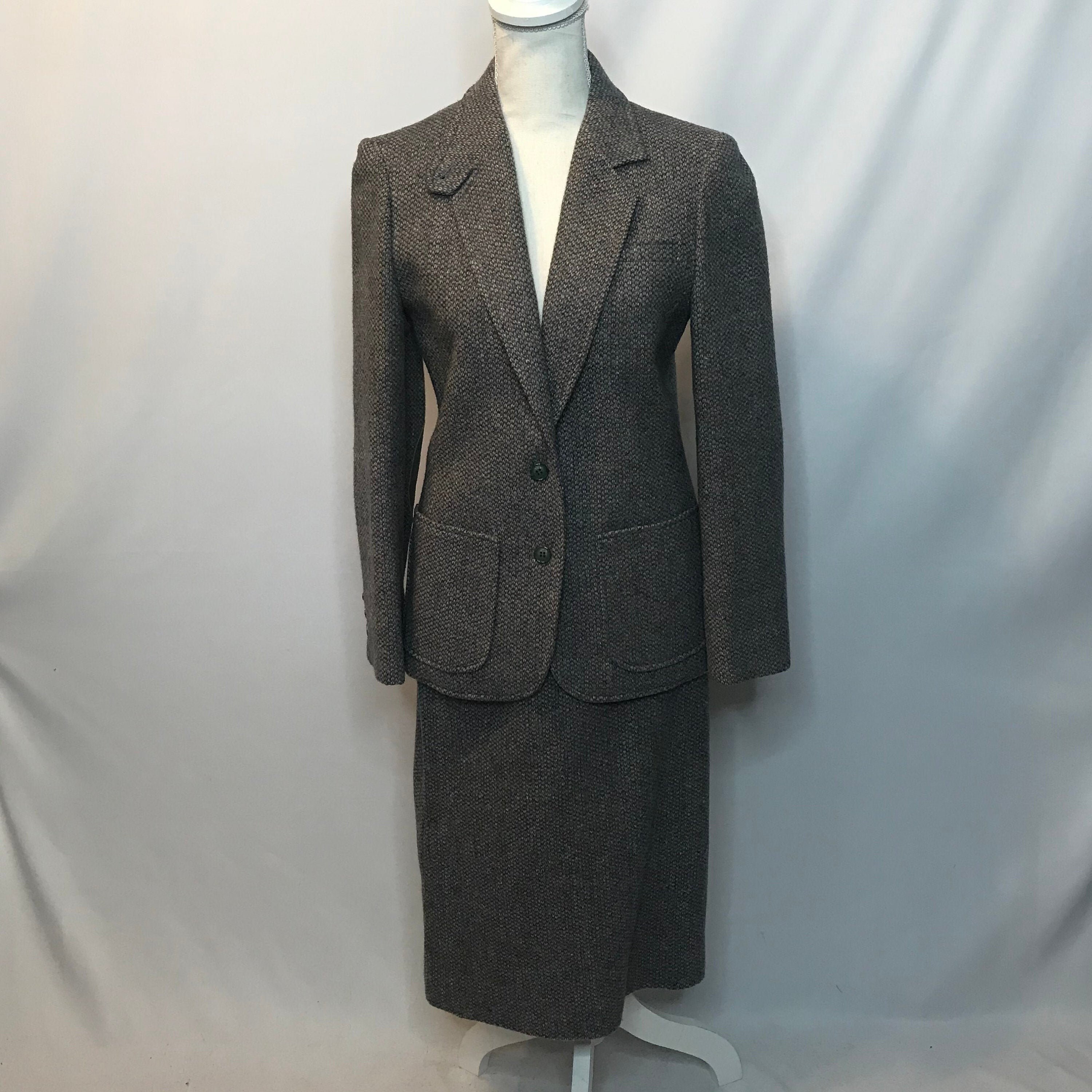 Vintage 70s Pendleton Knockabouts Wool Suit Womens Size 8 | Etsy