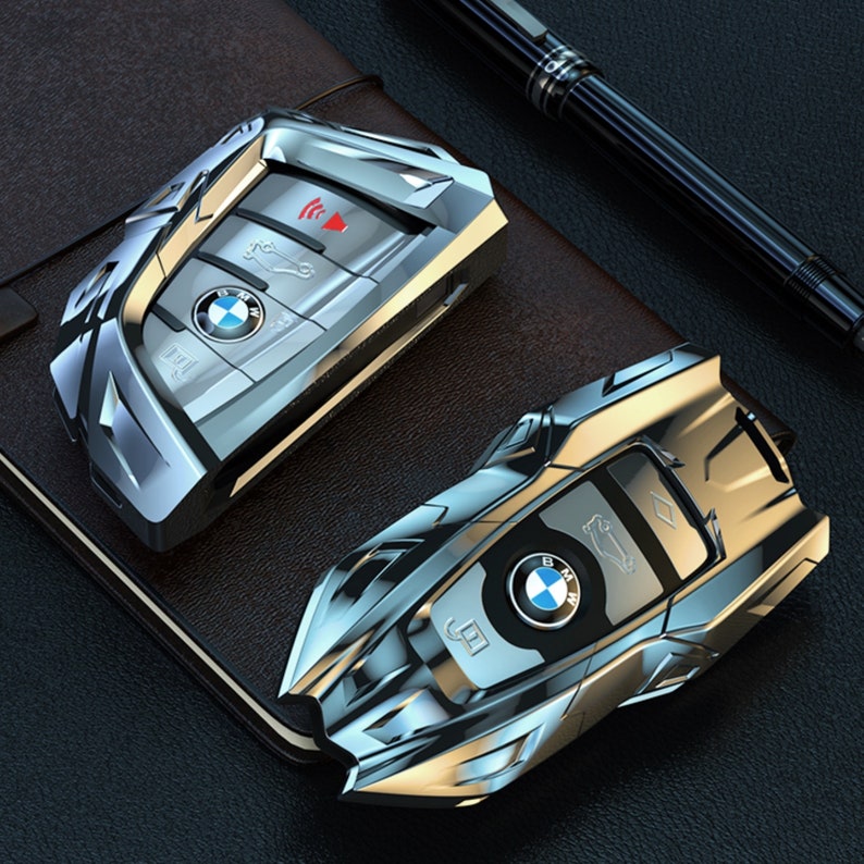 BMW Key Fob Case in Metal Alloy 1/2/3/4/5/6/7 Series X1/ X2/ Etsy