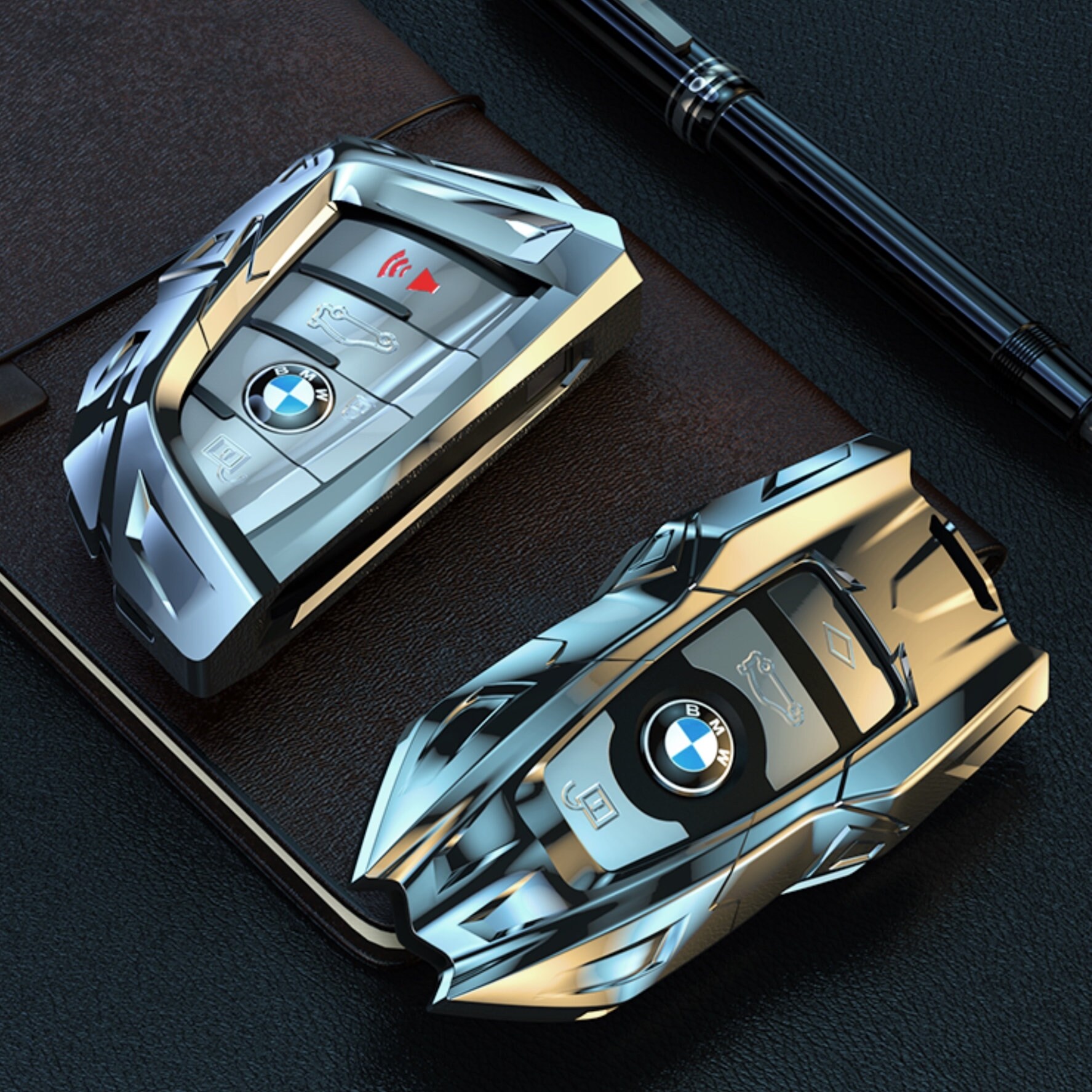 BMW Key Fob Case in Metal Alloy | Etsy