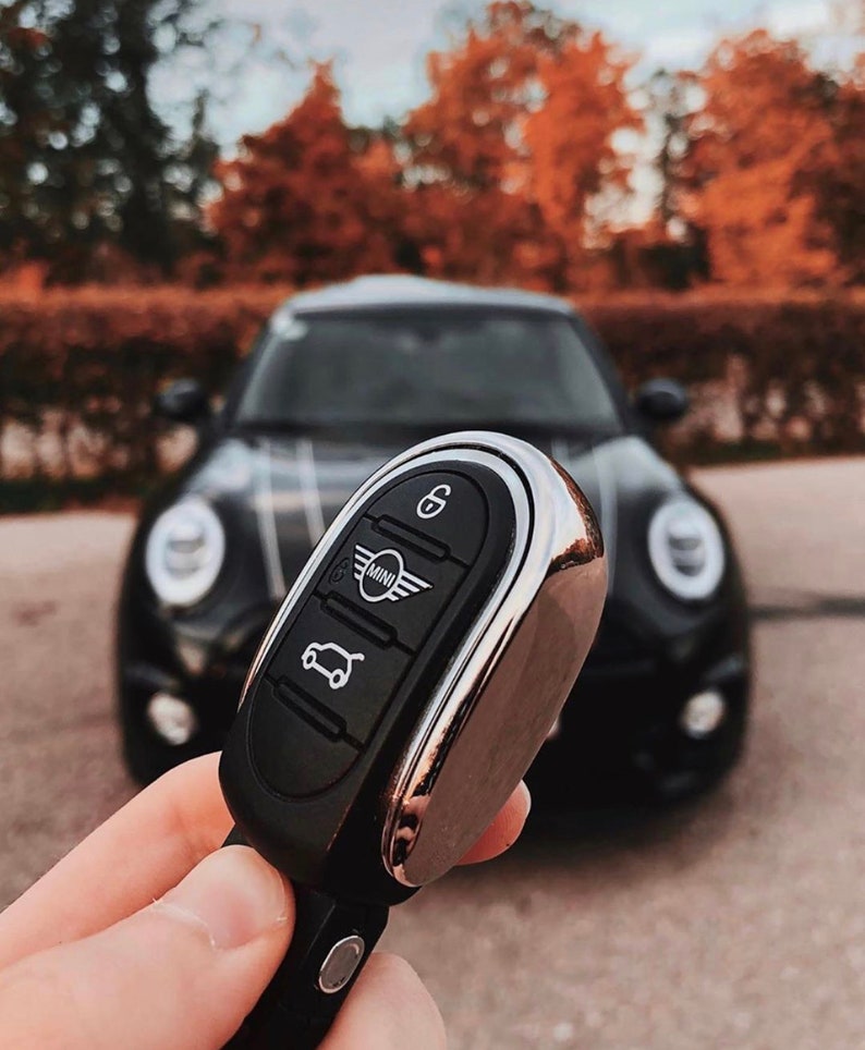 Mini JCW Chrome Alloy Metal Key FOB Case for MINI Etsy UK