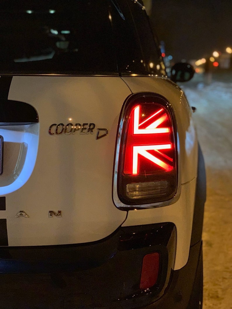 MINI Countryman F60 Union Jack Rear Tail Lights One/ Cooper/ Etsy