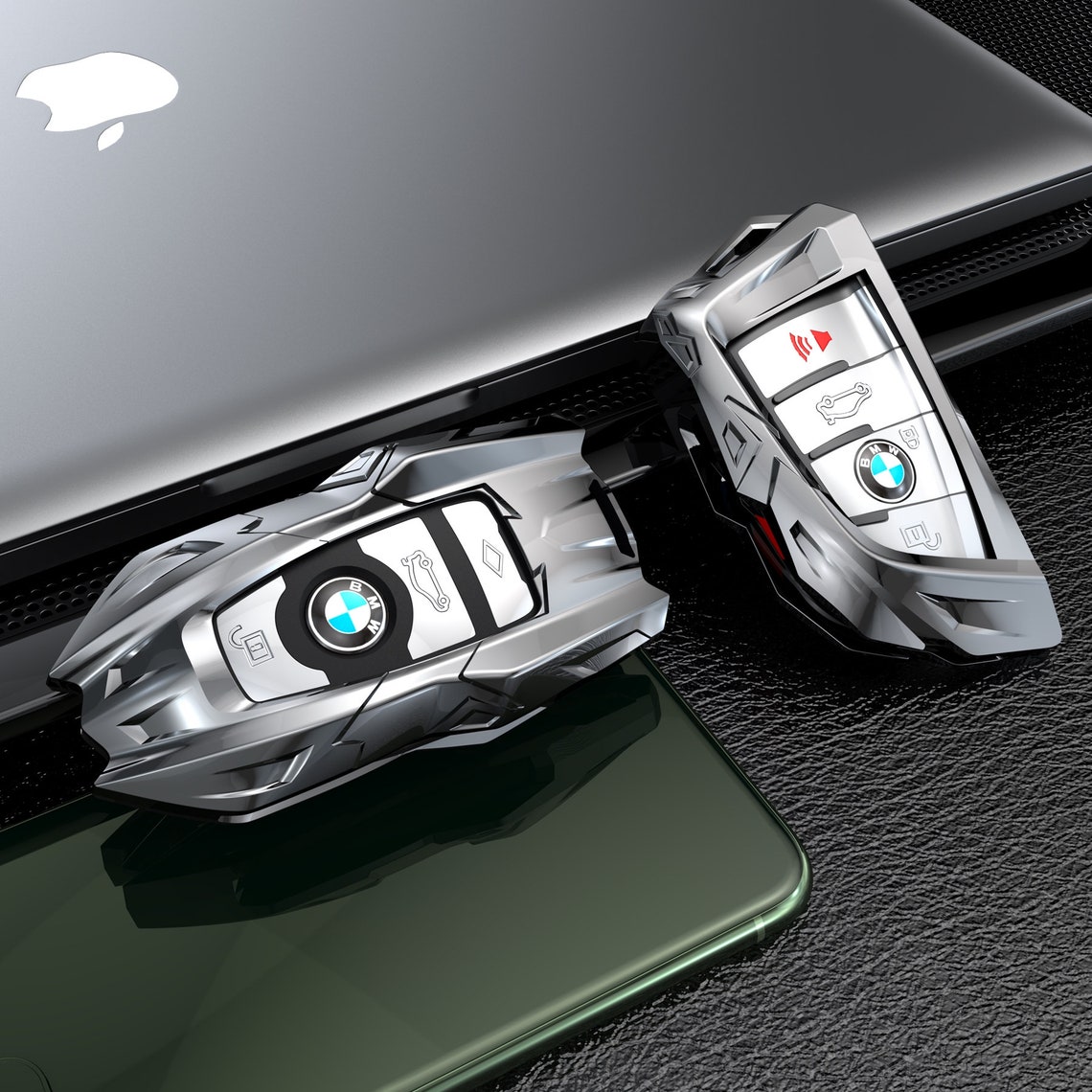 BMW Key Fob Case in Metal Alloy Etsy