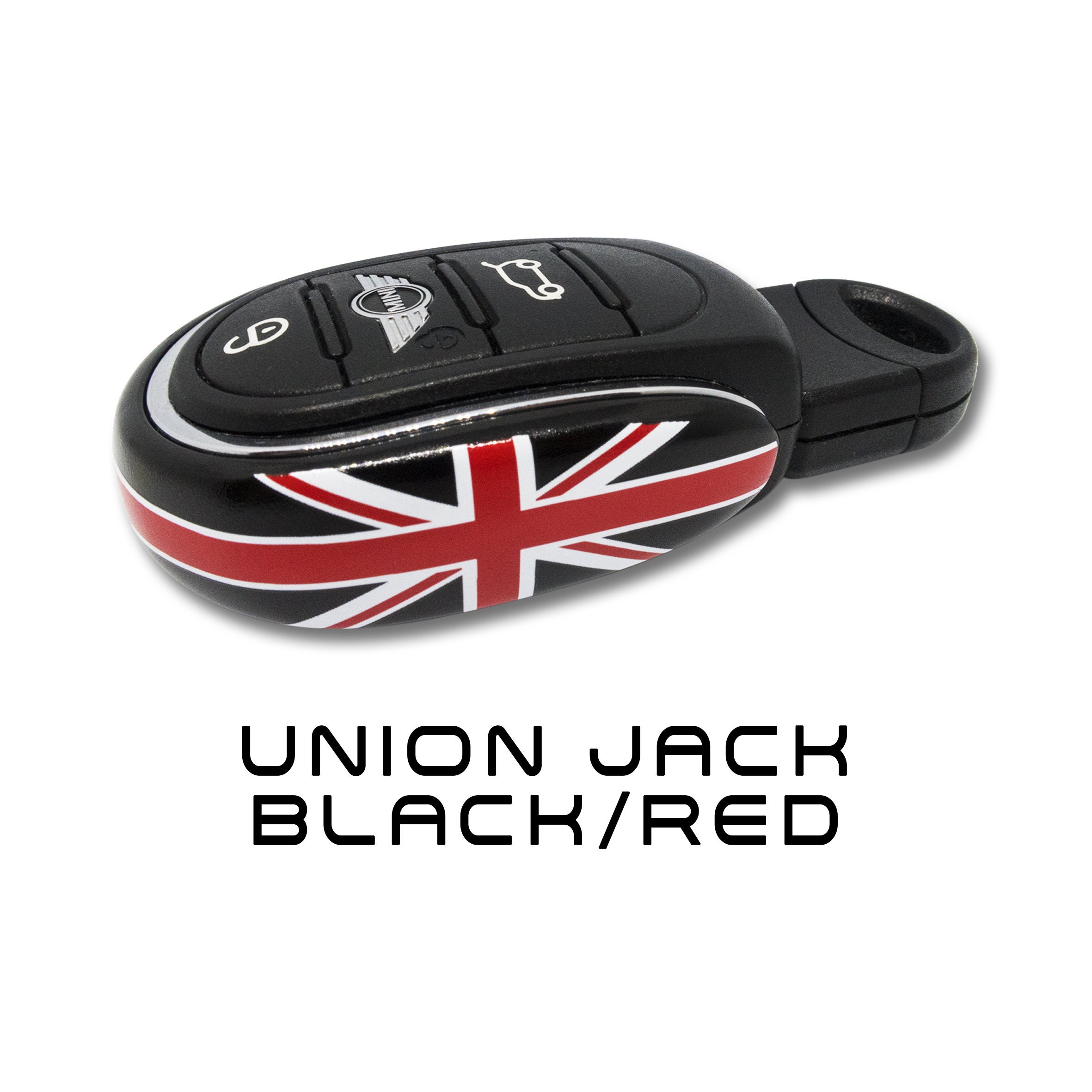 Camouflage key case for 2014 on BMW MINI COOPER S with Union Jack logo JCW ONE 
