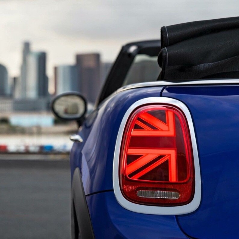 MINI Union Jack Black Tail Lights F55/ F56/ F57 One/ Cooper/ Etsy