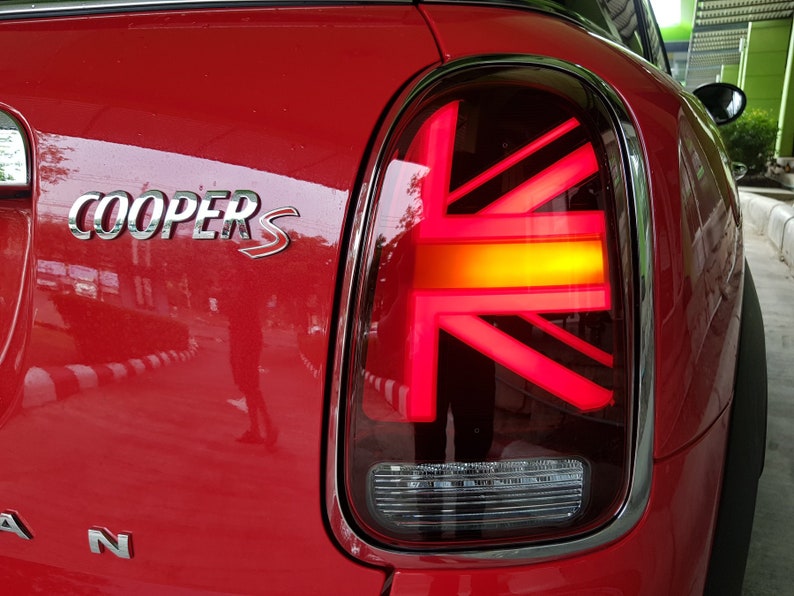MINI Countryman F60 Union Jack Rear Tail Lights One/ Cooper/ Etsy UK
