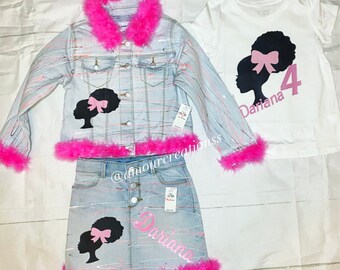 barbie theme birthday outfit